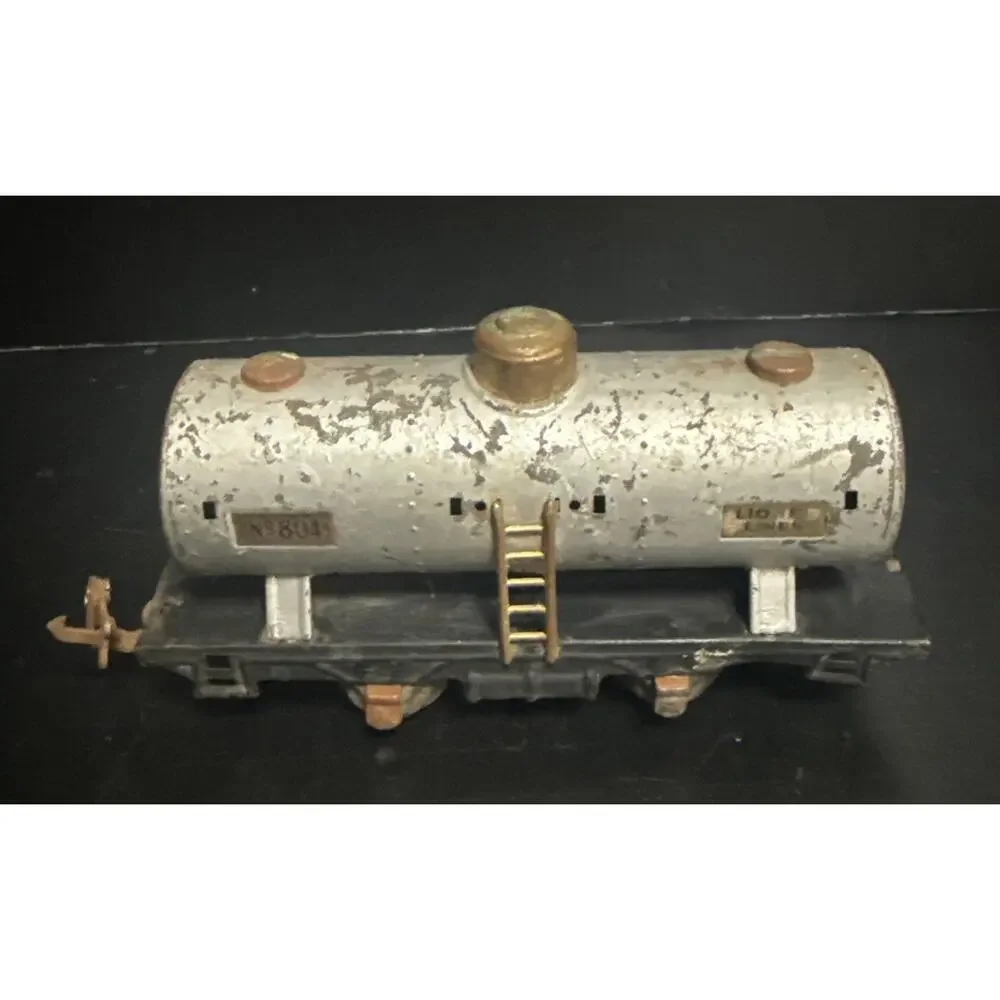 Prewar Lionel O Gauge Lionel Lines #804 Tanker Car Steel Vintage Missing Coupler
